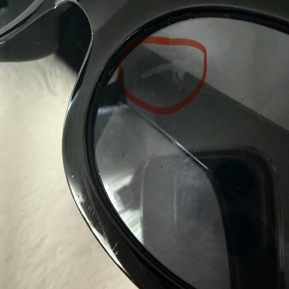 Designer Inspired Black Sunglasses with Gold Accent Bundle - Picture 3 of 3